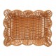 Cesta Botânica 26cm x 20cm x 4,5cm Rattan